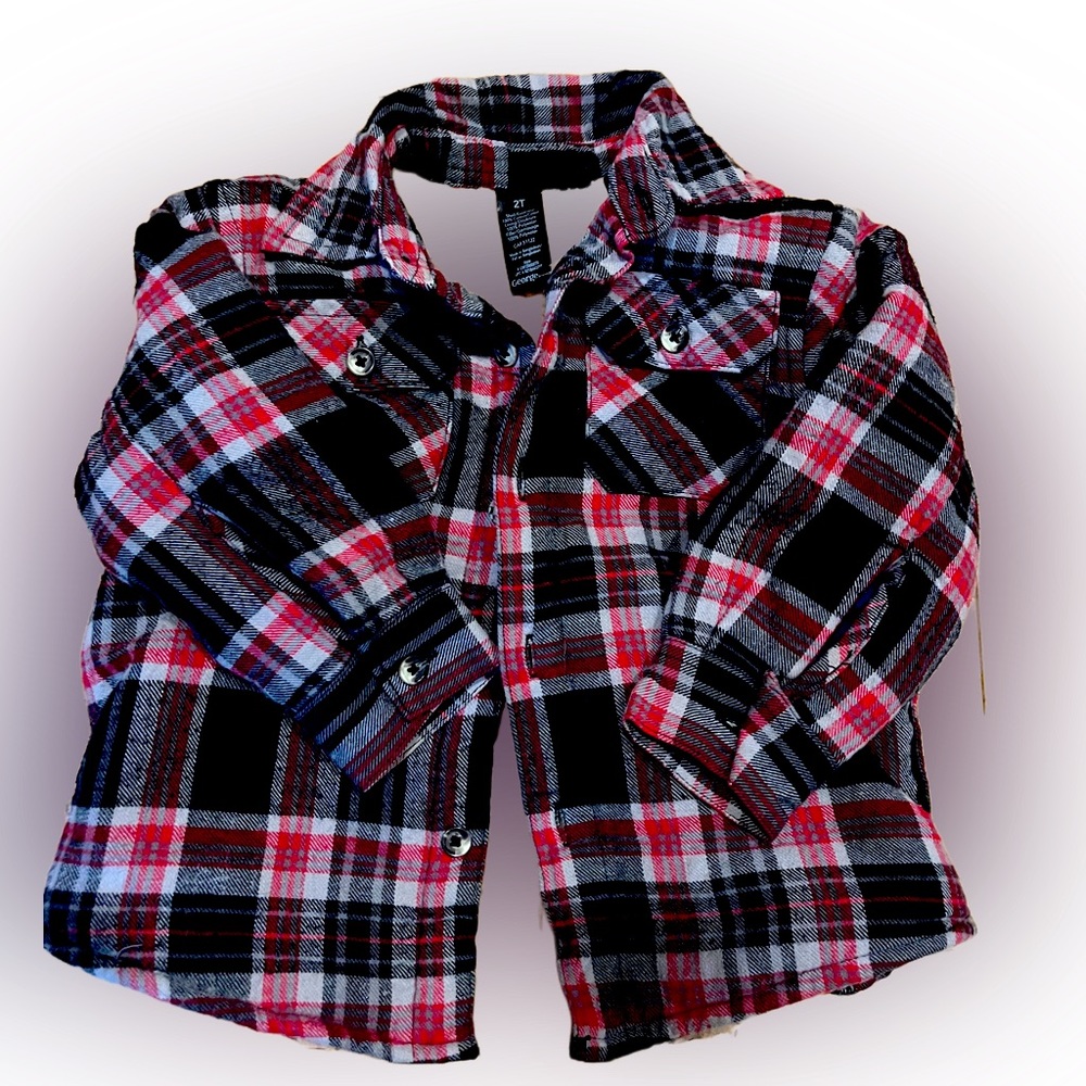 Plaid Coat 2T